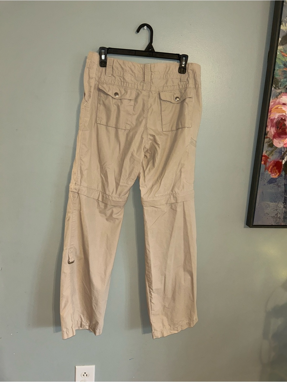 Eddie Bauer Women's Convertible Zip-Off Hiking Cargo Pants - Size 6